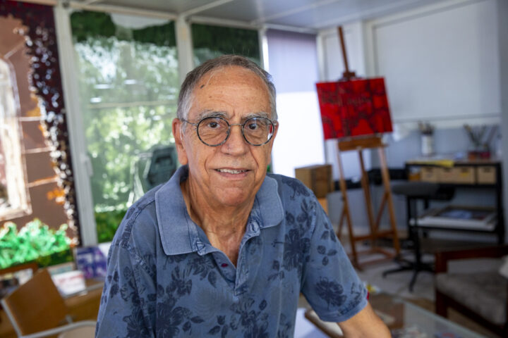 Jaume Funes, a casa seva (Foto: Albert Salamé)