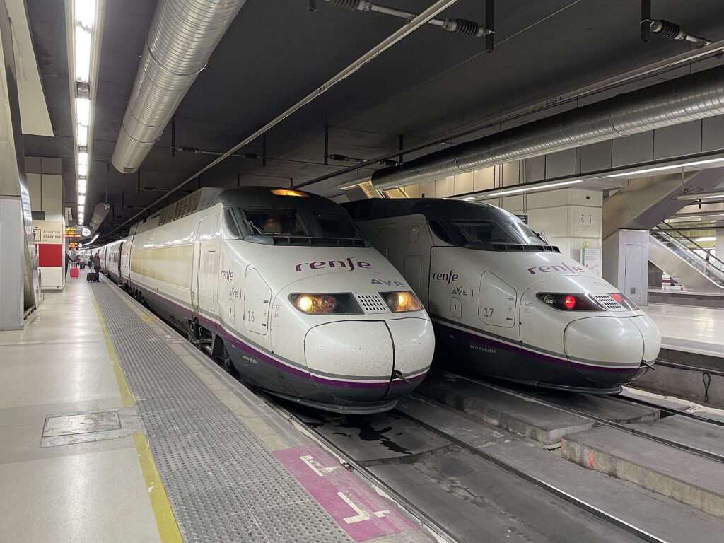 Interrompuda la circulació de trens de gran veloci