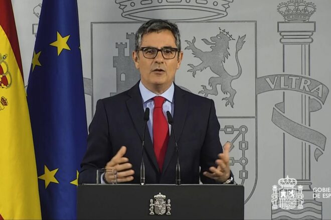 El govern espanyol diu que l&rsquo;amnistia a Puigdemont i Junqueras ser&agrave; la darrera etapa de la normalitzaci&oacute;