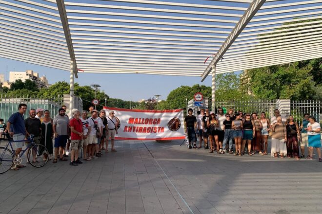 Protesta a Palma contra el Pacte Europeu de Migraci&oacute; i Asil