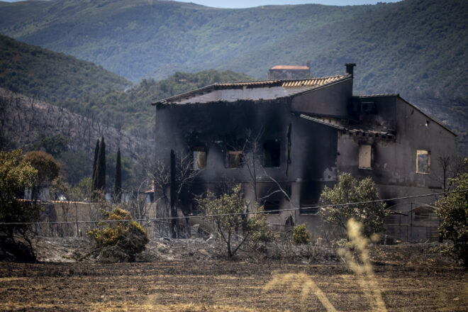 Detenen un home sospitós d’haver causat l’incendi de Ribesaltes
