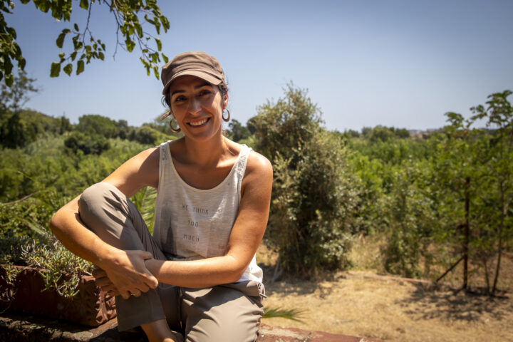 Montse Molla, pagesa i viticultora de Mas Molla, a Calonge (Baix Empordà).