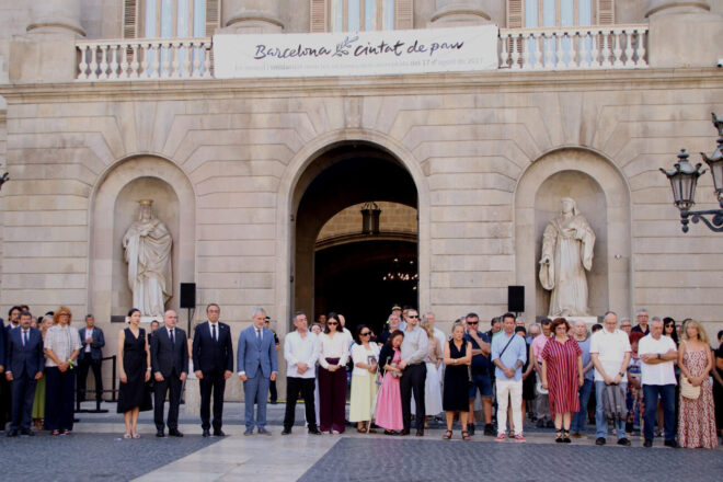 Barcelona recorda les víctimes del 17-A nou anys després dels atemptats