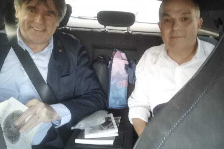 Segon aniversari del retorn de Puigdemont