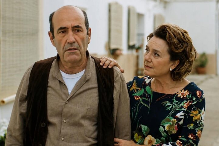 Paco Sarro, durant una escena de 'L'Alqueria Blanca'. Fotografia: À Punt