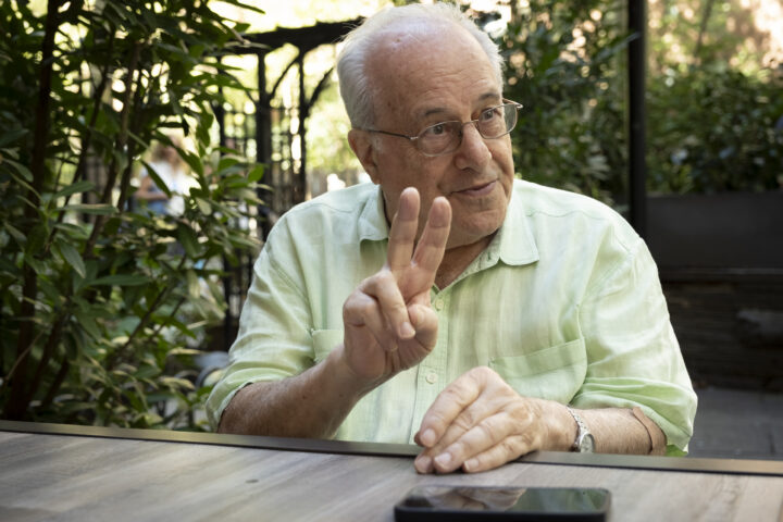 Richard Wolff, aquesta setmana a Nova York (fotografia: Adiva Koenigsberg).