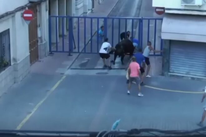 Un home mor arran d’una envestida en els bous al carrer de la Vilavella