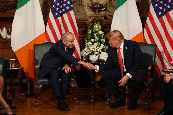 Trump fa costat a la reunificació d'Irlanda