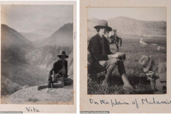 Vita Sackville-West en el seu viatge Pèrsia, l’any 1926 (© National Trust Richard Holttum).