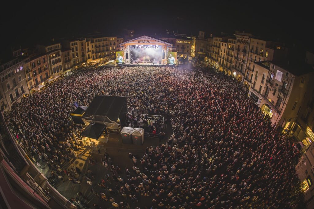 El Mercat de Música Viva de Vic tanca la 38a edició amb 170.000 assistents i un augment del 9%