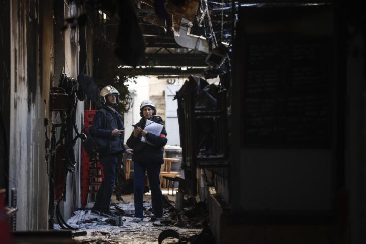 L'històric mercat dels Enfants Rouges, cremat