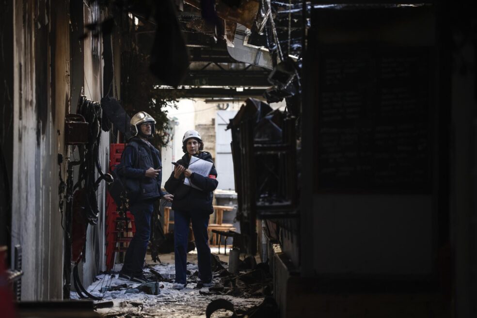 L’històric mercat dels Enfants Rouges, cremat