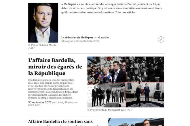 “Llegint els diaris”: El passat que l’extrema dreta francesa havia volgut enterrar reapareix en el pitjor moment