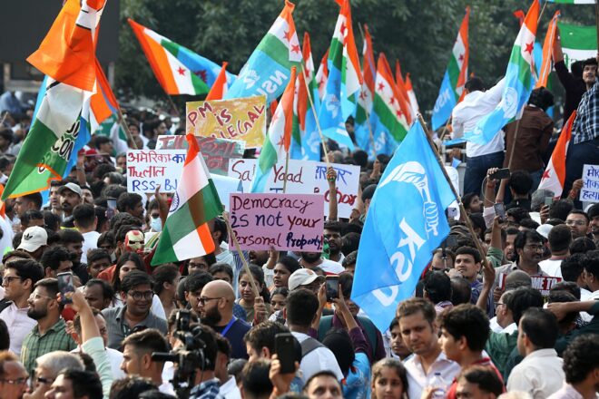 “Feia més de cinquanta anys que no vèiem un esclat d’ira popular com aquest”: a l’Índia, les protestes juvenils acorralen el govern de Modi