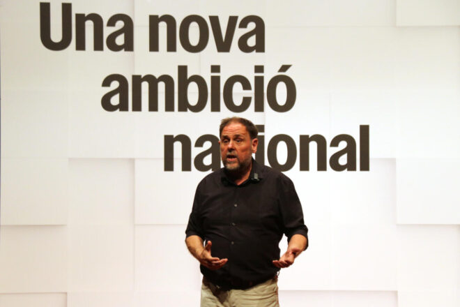 Junqueras, sobre Rufián: “Segur que serà candidat d’Esquerra Republicana”
