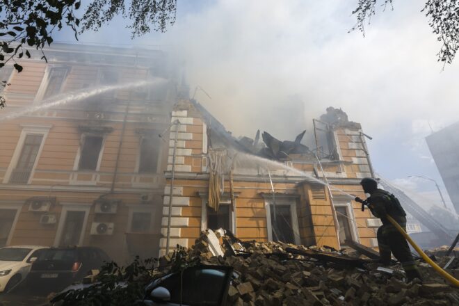Els drons russos d’última generació converteixen Kíiv en una zona de guerra