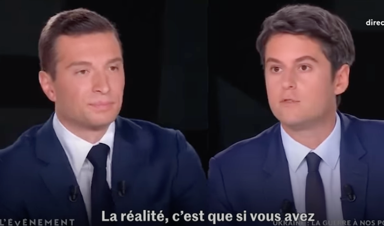 Bardella contra Attal: dues joves promeses es diputen el futur de l’estat francès