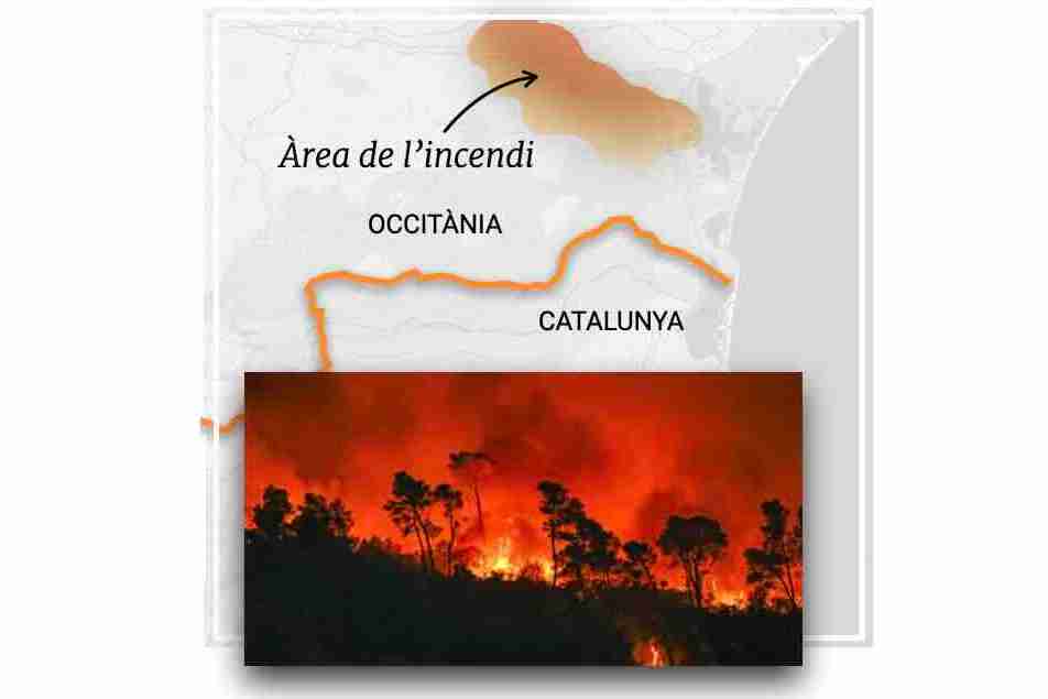 Els bombers treballen a contrarellotge per estabilitzar l'incendi de l'Aude, que ha cremat més de 16.000 hectàrees