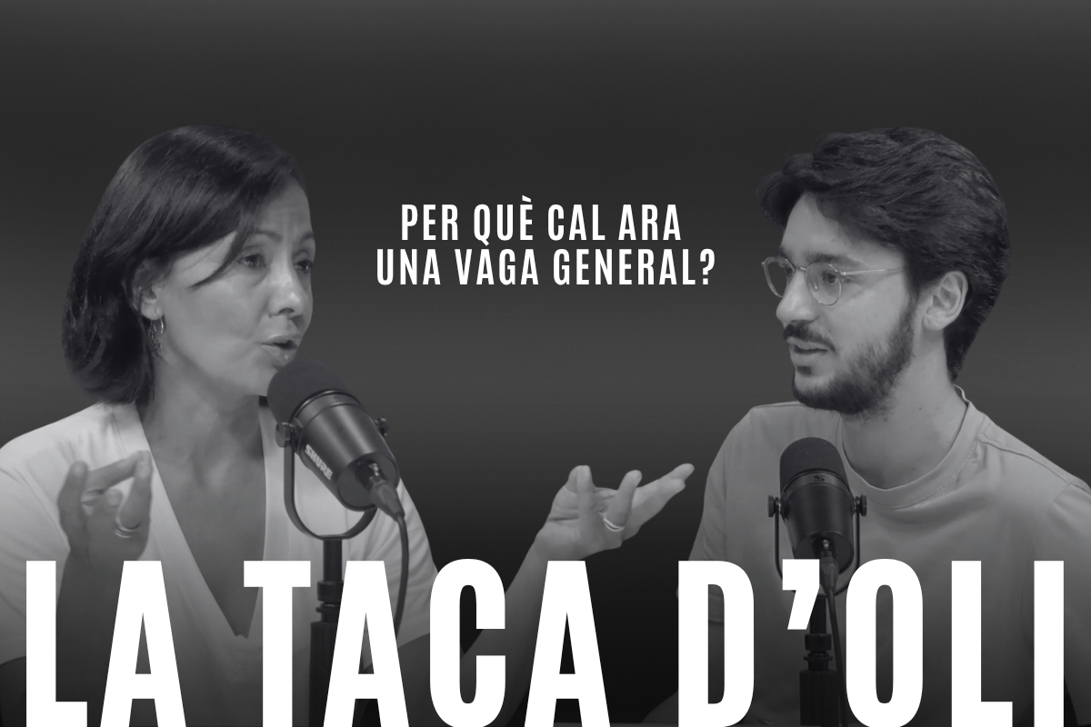 ‘La taca d’oli’: Per què cal ara una vaga general? Amb Belén López (Comissions Obreres)