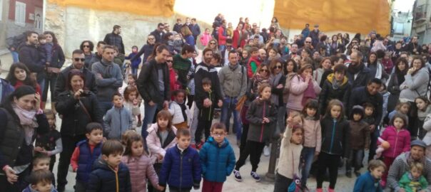 Imatge d'arxiu d'una de les festes de benvinguda a l'Home dels Nassos