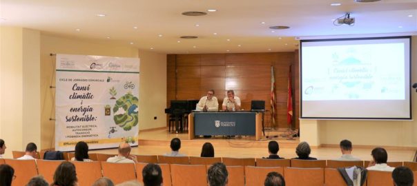 Jornada Canvi Climàtic i Energia Sostenible celebrada a Torrent. Foto: infotorrent.es
