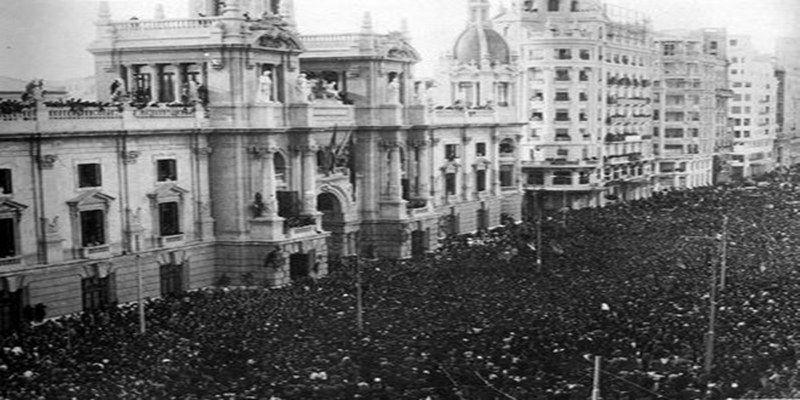 Proclamació de la II República espanyola a València