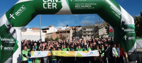 Marxa contra el càncer a Llutxent. Foto: runcancer.com