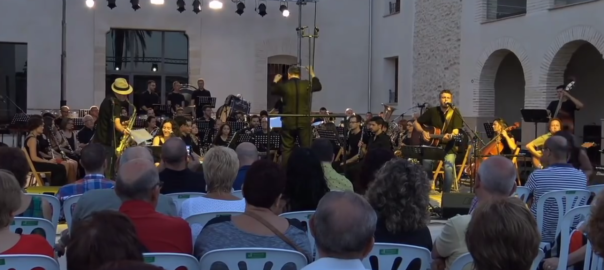 Presentació del disc Bandautòrium a la Casa Santonja de l'Olleria, en juliol de 2016