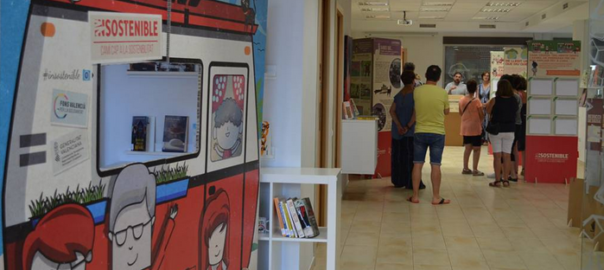 L'exposició va estar l'estiu passat a la biblioteca pública municipal de l'Olleria