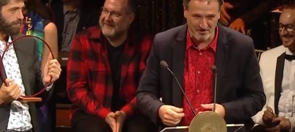 Jaume Policarpo en la gala dels Premis de les Arts Escèniques Valencianes