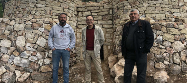 D'esquerra a dreta: Blai Santosjuanes, Pep Estornell i Joan Mahiques