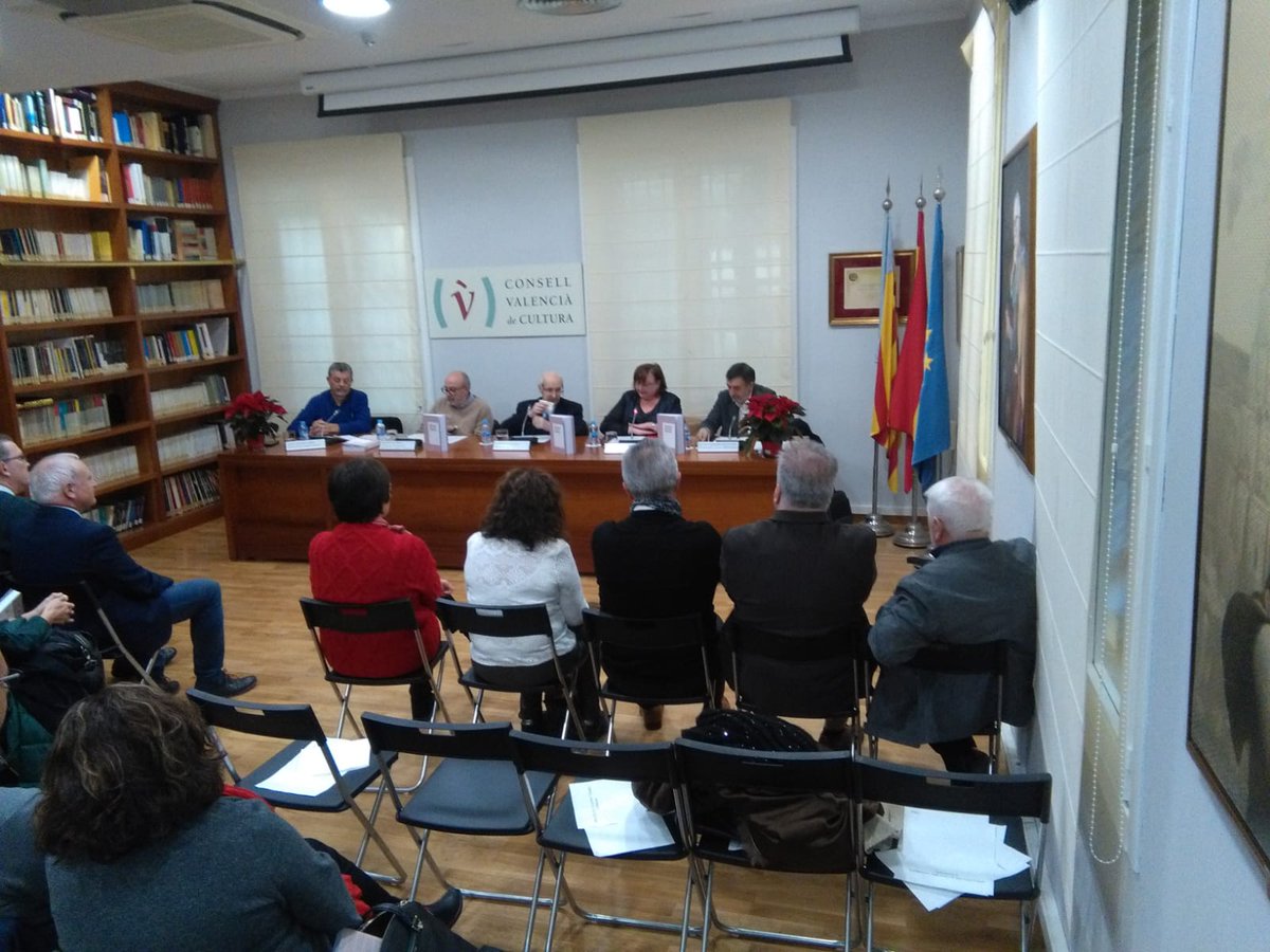 Presentació del Llibre Blanc dels Arxius Valencians (Fotografia: @arxivers)