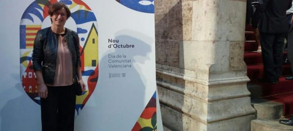 La regidora de l'Olleria, Glòria Micó
