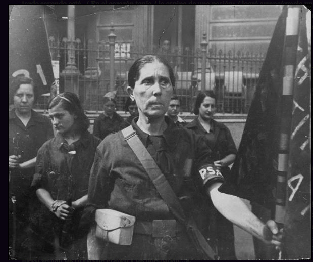 Maria Garcia Sanchis (l'Olleria 1881-Manacor 1936) va ser dirigent de les Milícies Femenines que defensaren la república en 1936