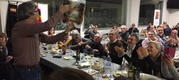 Casimir Romero va rebre el premi l'any passat en el sopar de l'IEVA celebrat a Montaverner