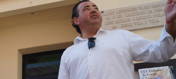 Jordi Vila, batle del Palomar, anirà a les eleccions amb La Vall d'Albaida Ens Uneix