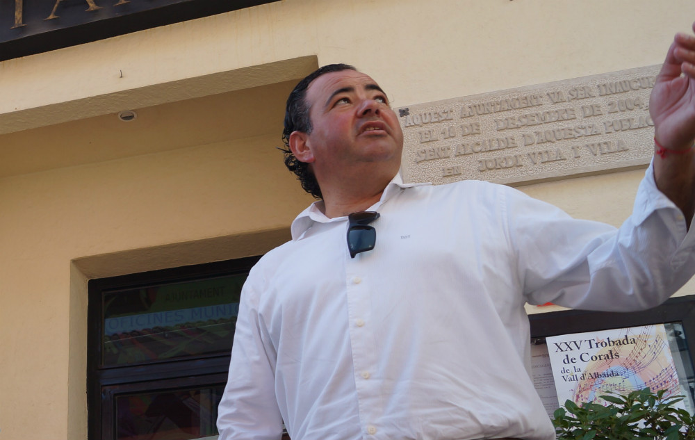 Jordi Vila, batle del Palomar, anirà a les eleccions amb La Vall d'Albaida Ens Uneix