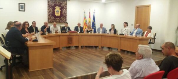 Ple de constitució de l'Ajuntament de l'Olleria de 2019 (Fotografia: lolleria.org)
