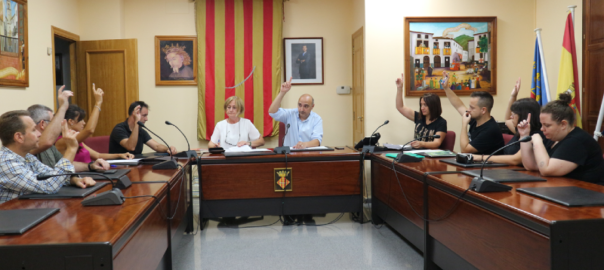 Ple de l'Ajuntament d'Agullent