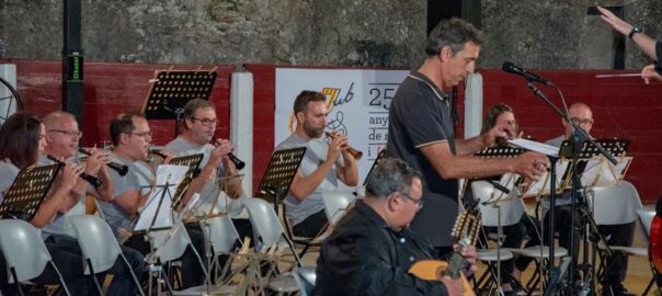 Concert de L'Aljub amb Pep 'Botifarra' en el 25è aniversari de la colla