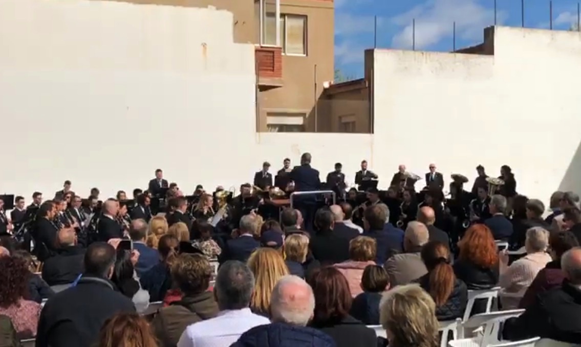 Estrena del pasdoble 'Carmen Alborch' diumenge passat a Castelló de Rugat