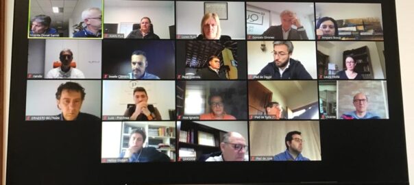 Reunió telemàtica de la Junta Directiva de COEVAL