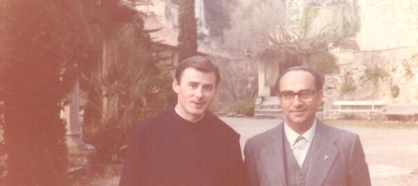 Alexandre Alapont (dreta) i amb Josep Miquel Bausset (1985)