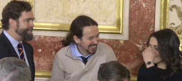 Quan Pablo Iglesias reia les gracietes a Espinosa de los Monteros