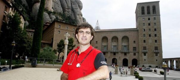 Jordi Blancafort, infermer de Montserrat