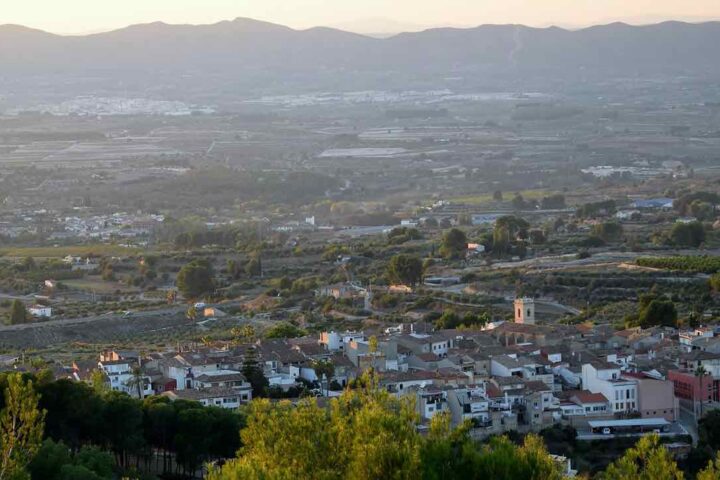 Vista d'Atzeneta d'Albaida. Fotografia: somrural.org