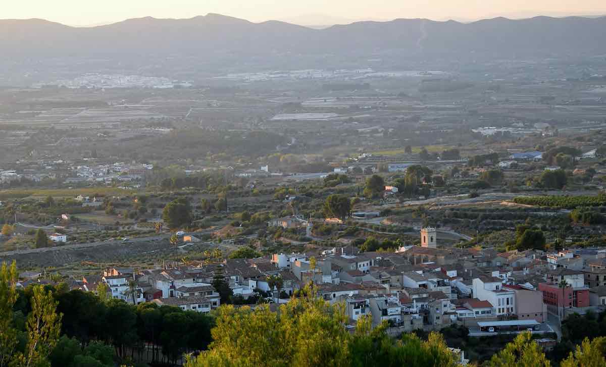 Vista d'Atzeneta d'Albaida. Fotografia: somrural.org