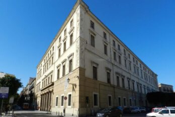 Palazzo delle Finanze, lloc on es trobava l’antiga presó de La Vicaria. Cortesia Comune di Palermo