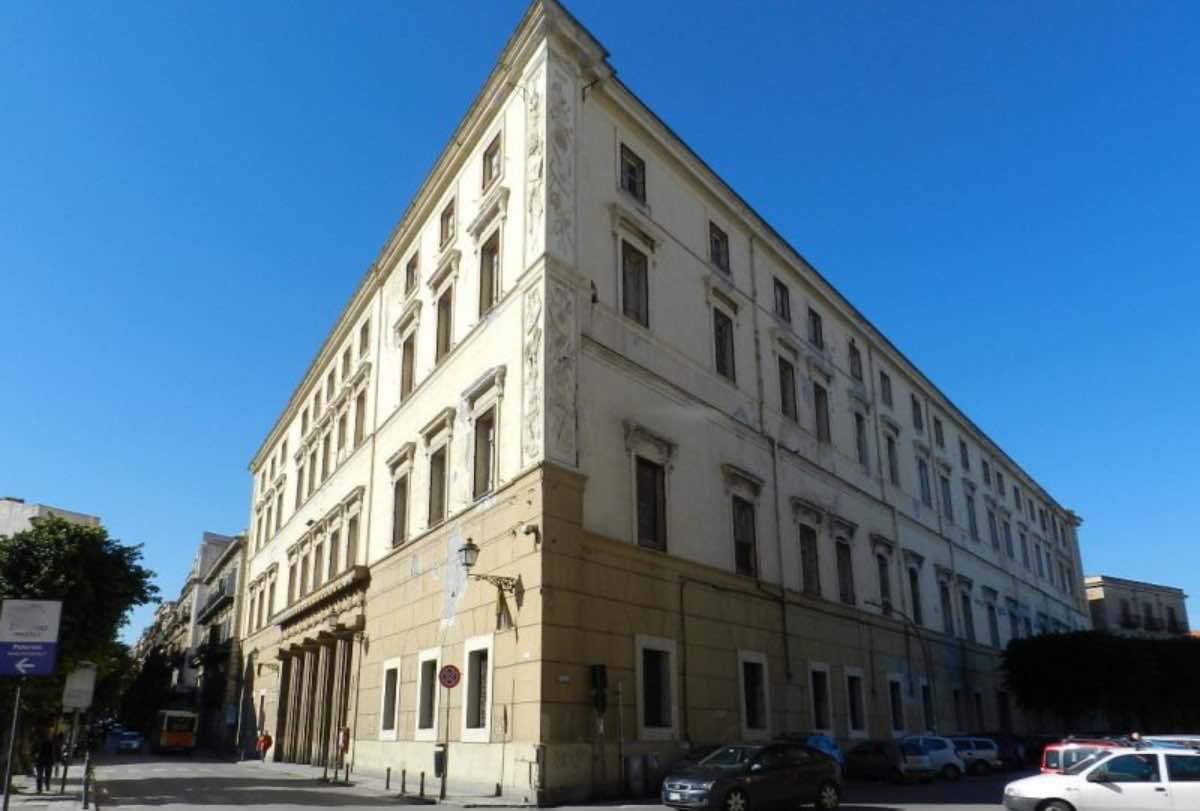 Palazzo delle Finanze, lloc on es trobava l’antiga presó de La Vicaria. Cortesia Comune di Palermo